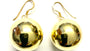Yellow Gold Plated Drop Earrings