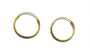 Yellow Gold Plated Sleeper Earrings  1.2 X 18