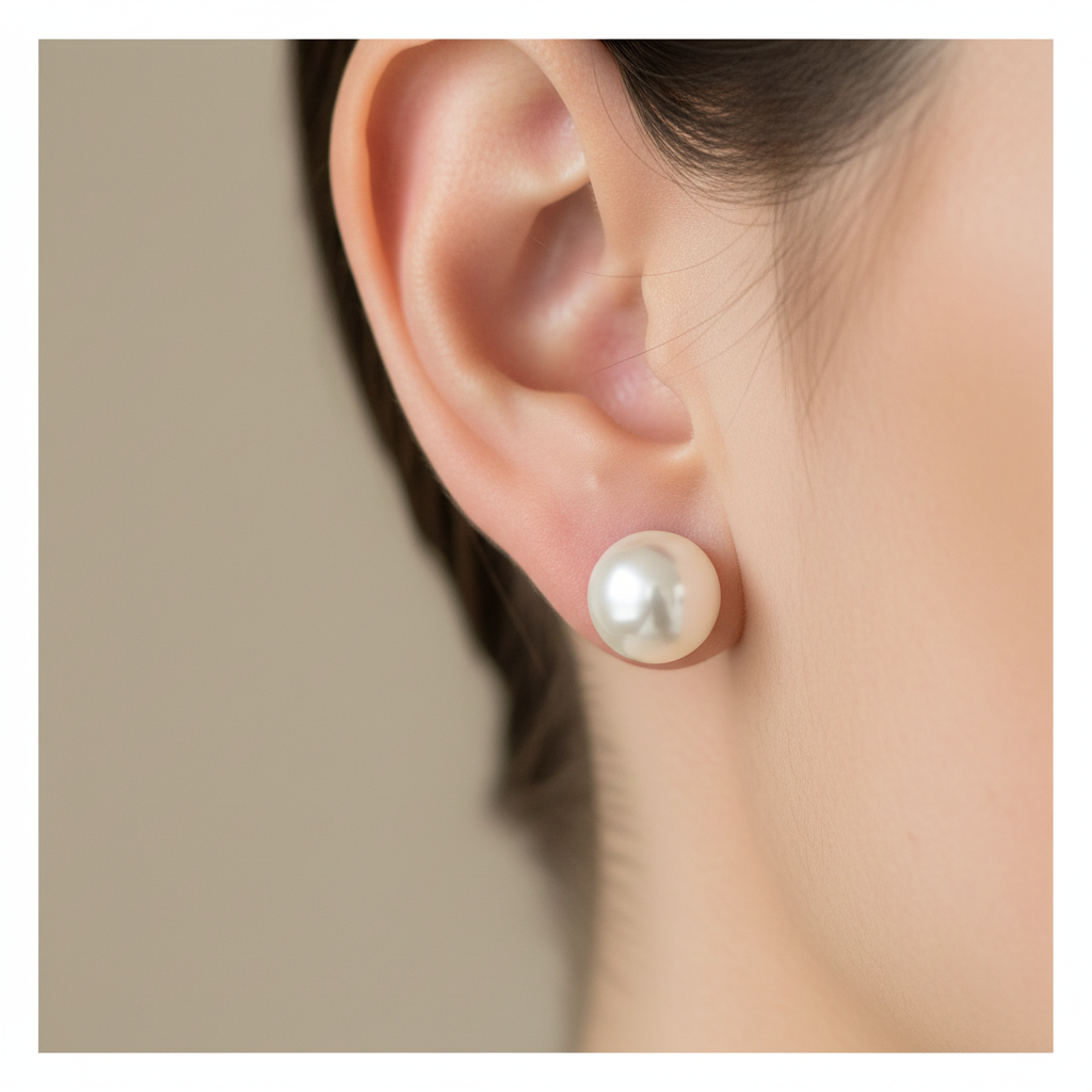 Pearl Earring 5MM