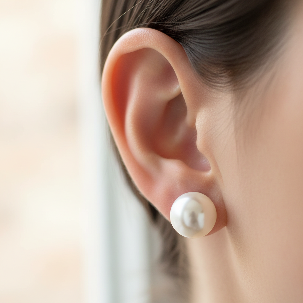 Pearl Earring 6MM