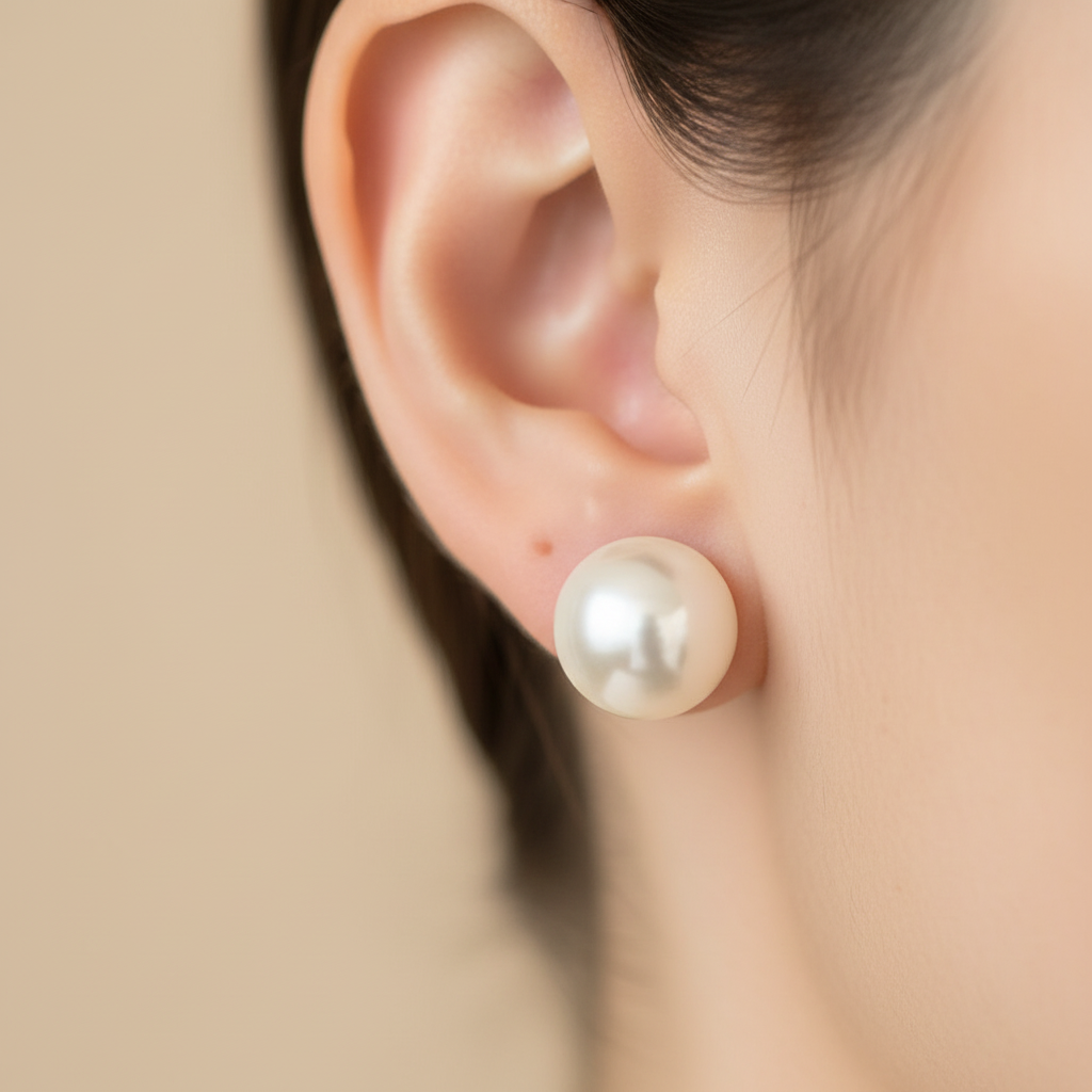 Pearl Earring 10MM