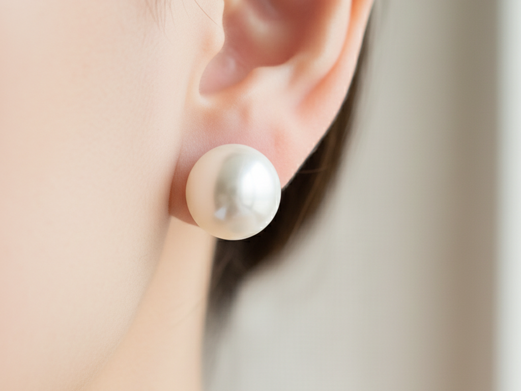 Pearl Earring 12MM