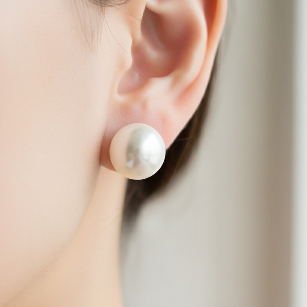 Pearl Earring 12MM