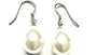 Pearl Earring Oval 10 x14
