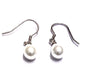 Pearl Earring Oval 6×9