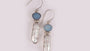Shell and Opal Earring