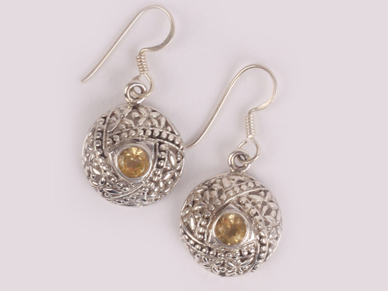 Semi Precious Stone Earring