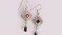 Semi Precious Stone Earring