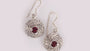 Semi Precious Stone Earring