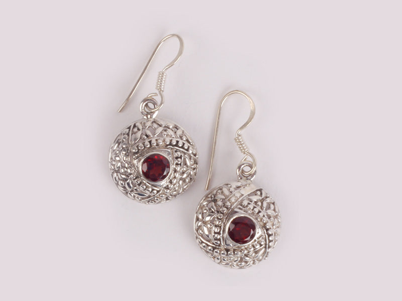 Semi Precious Stone Earring