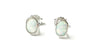 Opal Silver Earring