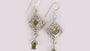 Semi Precious Stone Earring