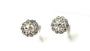 9 CT White Gold Cz Earring.