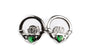 9 CT White Gold Earring.