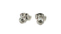 9 CT White Gold Cz Earring.