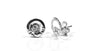 9 CT White Gold Claddagh Earring H/W