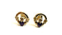 9 CT Yellow Gold Amethyst Earrings