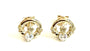 9 CT Yellow Gold Cz Birthstone Earrings