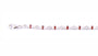Garnet Cubic Zirconia Bracelet
