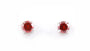 Garnet Cubic Zirconia Earring