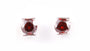 Garnet Cubic Zirconia Earring