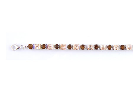 Champagne/Smokey Quartz Bracelet