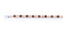Champagne/Smokey Quartz Bracelet