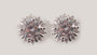 A White Cubic Zirconia Earring