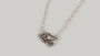 A White Cubic Zirconia Necklace.