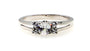 A White Cubic Zirconia Ring