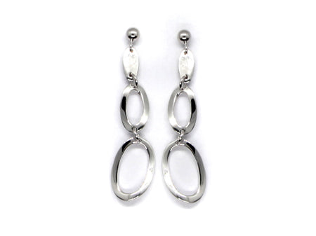 A Silver Drop Earring