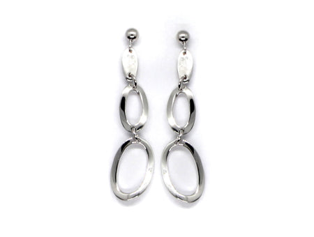 A Silver Drop Earring