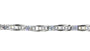 A White Cubic Zirconia Bracelet