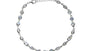 A White Cubic Zirconic Bracelet
