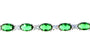 Emerald Cubic Zirconia Bracelet