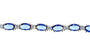 Sapphire Cubic Zirconia Bracelet