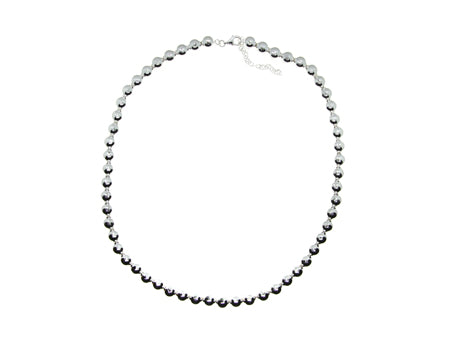 A Simply Silver Necklace.