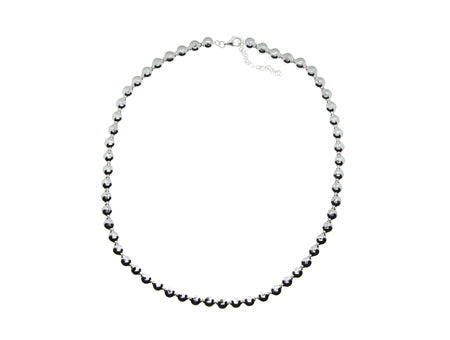 A Simply Silver Necklace.