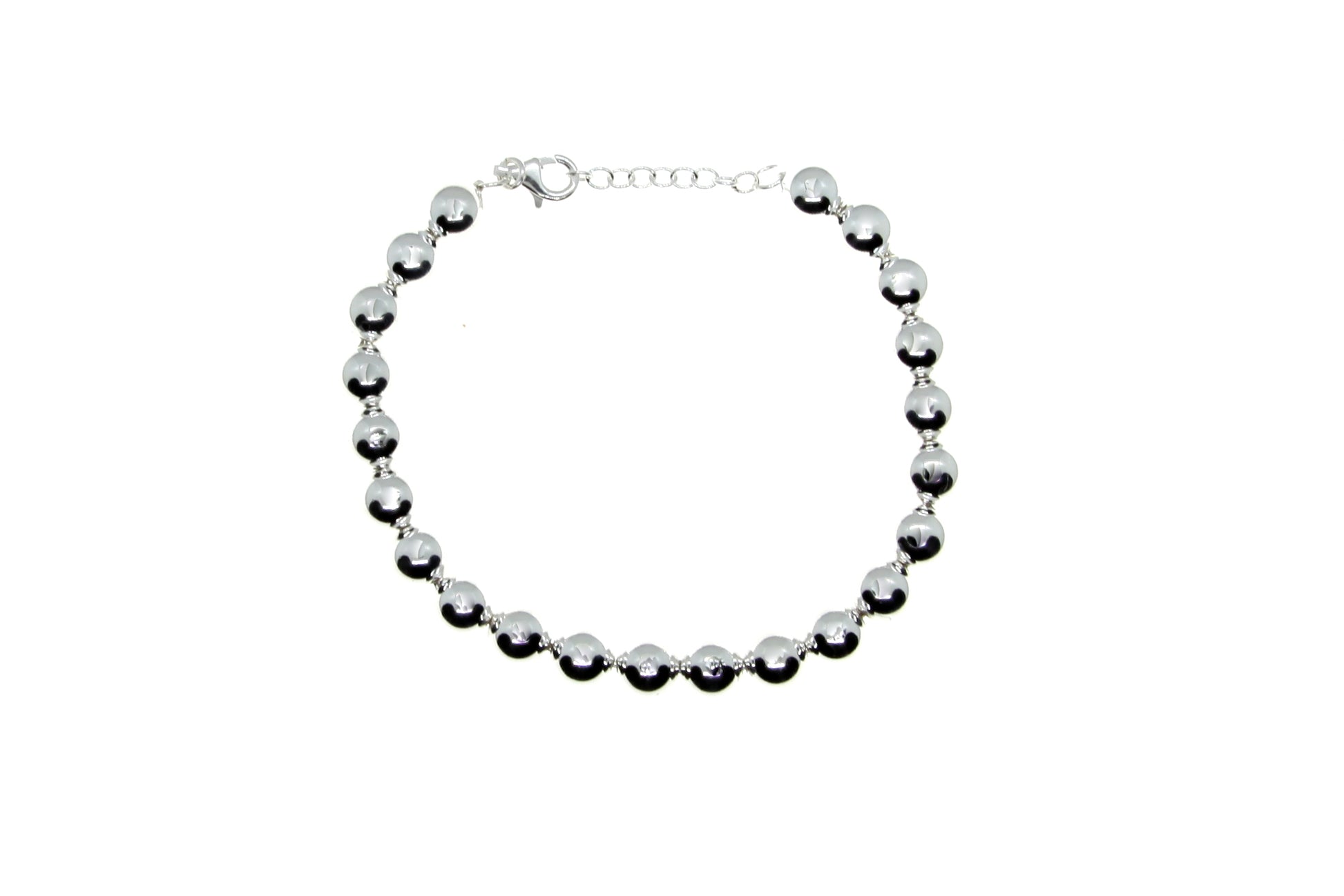 A Simply Silver Bracelet rhodium plated
