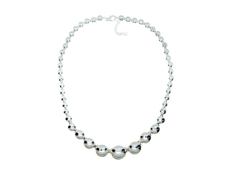A Simply Silver Necklace.