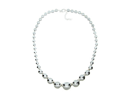 A Simply Silver Necklace.