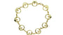 9ct Yellow Gold Claddagh Bracelet