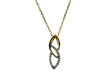A Yellow Gold Necklace