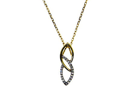 A Yellow Gold Necklace