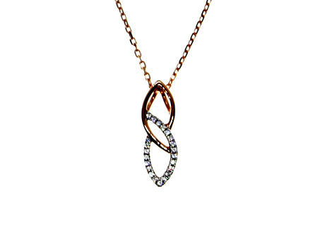 A Rose Gold Necklace