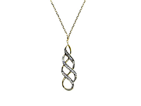 A Yellow Gold Necklace