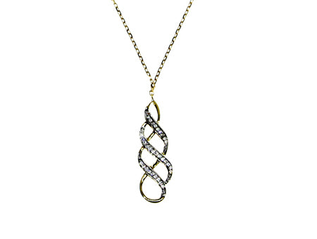 A Yellow Gold Necklace