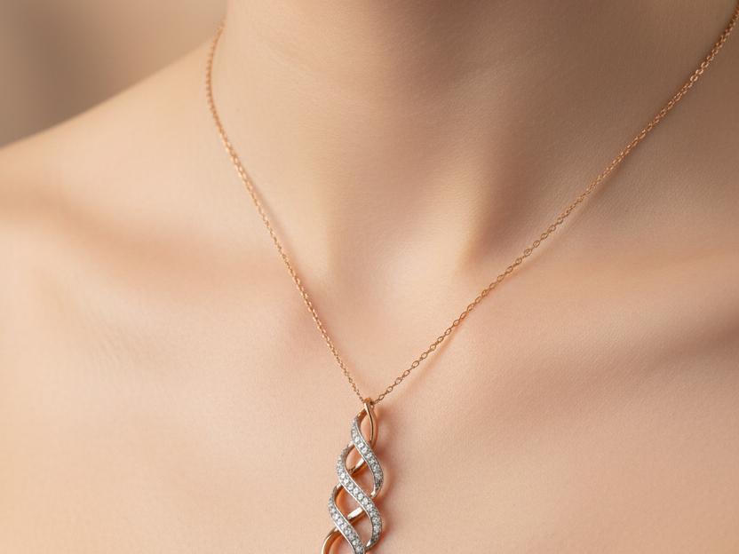 9 ct Rose Gold Necklace