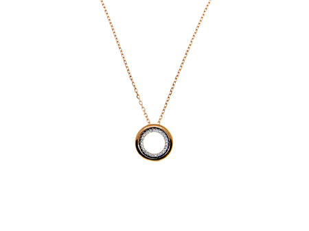 A Rose Gold Necklace