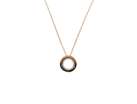 A Rose Gold Necklace